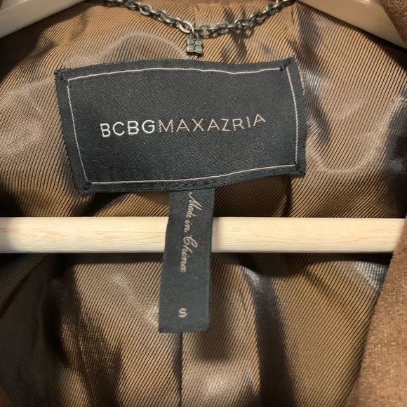 BCBGMaxAzria crop faux suede jacket - Picture 4 of 8